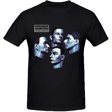 Heeloo Kraftwerk Electric Caf personlig stor T-shirt för män