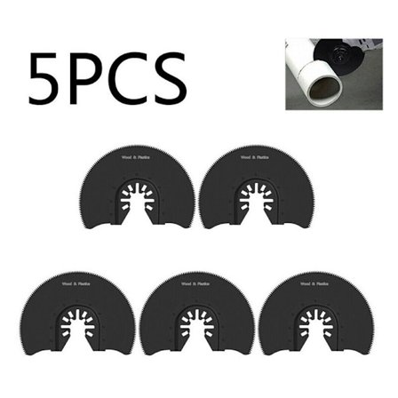 PCS Metal Segmenttisaha Terä Universaali Karbidi Puolipyöreä Heilahtelu Saha Terät Puun Muovin Metallin Leikkaamiseen