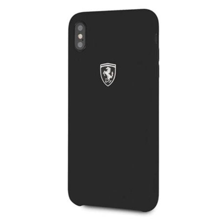 Ferrari Taske iPhone Xs Max Silikone Off Track - Sort