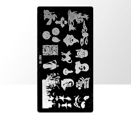 Leimalevy - Kynsikoristeet - NM16 - Suorakulmio