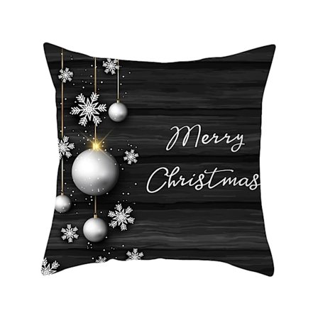 God Jul Dekorationer Låt Det Snöa Önskar Vinter Kuddfodral Set