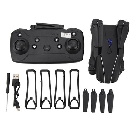 Vikbar RC-drönare med dubbel 4K-infraröd, undvikande av hinder, zoombar lins, flygbana och posture Shoot