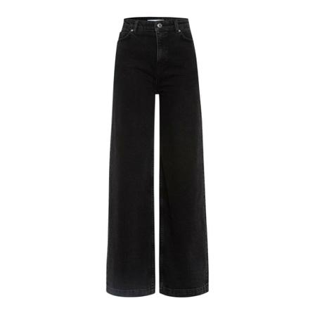 IVY OAK Pixie Wide Leg Jeans Sort, Dame