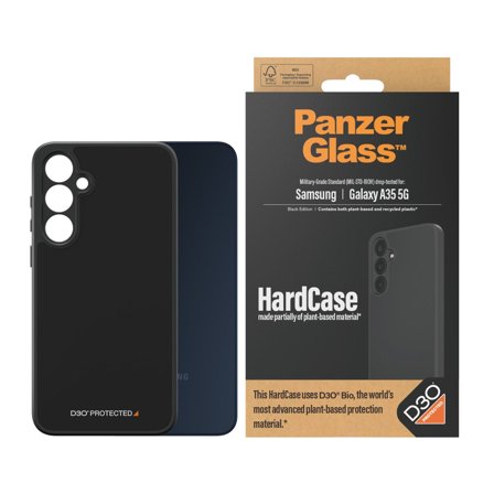 Panzer Black Samsung Galaxy A35 5G HardCase PanzerGlass - High quality tempered glass screen protector
