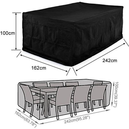 Beskyttelsestrekk - Goddess - 242x162x100cm - 420D Oxford - Restaurering - Festemulighet