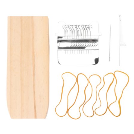 Lille Vævevævssæt 12 Kroge Speedweave Type Bærbar DIY Reparationsværktøj Mini Stoppevæv til Sokker Tøj