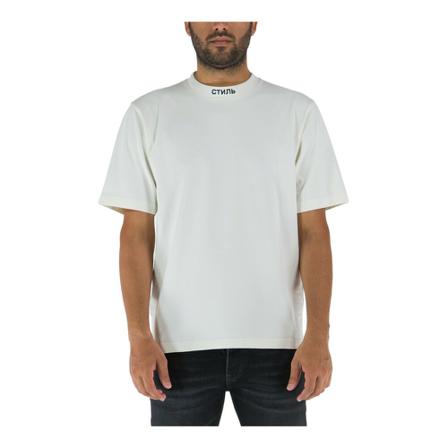 Heron Preston T-shirt vit, Herr, Herr, Storlek: S