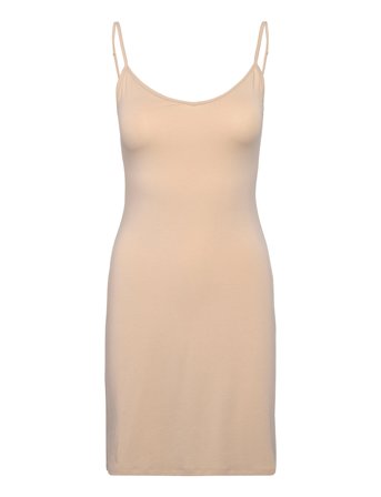 MSCH Copenhagen Mschbetrina Strap Dress - Beige - S/M