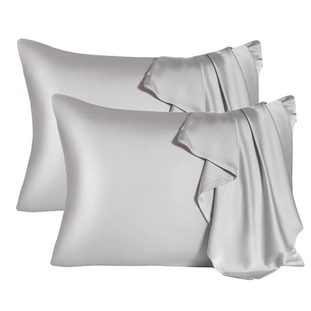 Imitert silke putevar Mykt Pustende Glatt Begge sider