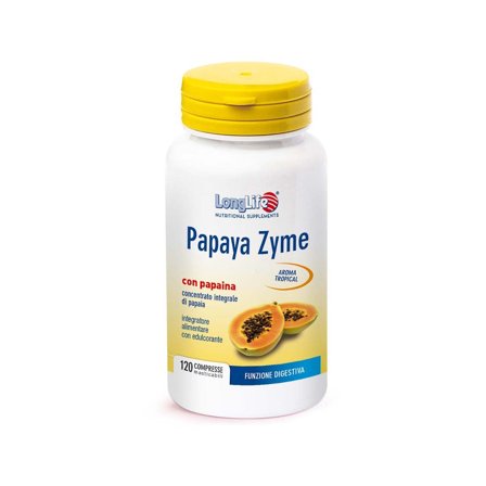 Longlife Papaya Zyme 120 Tavolette