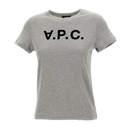 A.p.c. A.p.c. T-shirts and Polos Grey Grå, Dame
