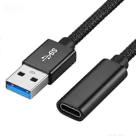 USB 3.0 Hane till USB-C / Type-C Hona Förlängningskabel