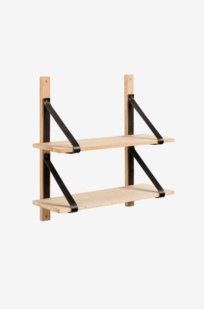 Jotex - Hylle Natur svart - NAZELI - Kjøp Hyller hos Jotex