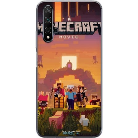Yhteensopiva Puhelinkuori Huawei Huawei nova 5T Minecraft Pikselipeli Rakennuslohko