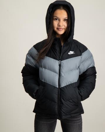 Nike K NSW SYN FL HD JCKT Zwart Jassen Meisjes - Kids Brand Store
