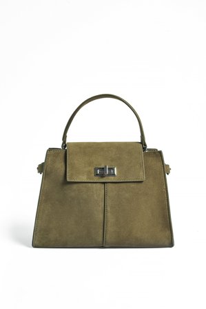 Lovisa Wallin x NA-KD Petit sac à main en daim - Sacs - Vert - One Size