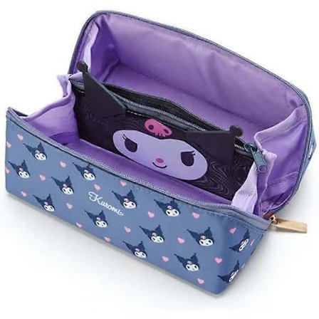 Sarjakuvahahmoinen penaali, vetoketjullinen penaali, kynäteline sopii opiskelijoille, yrityksille ja kotitöihin, toimistoon (Ku)