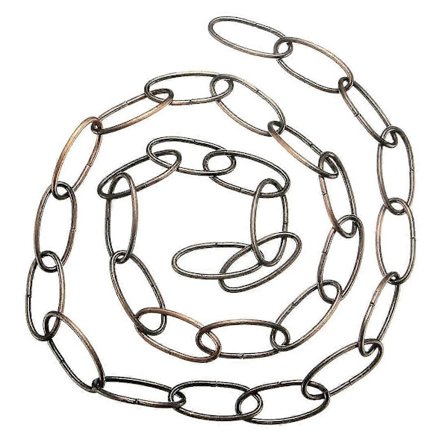 1m Kraftig Kæde Til Vintage Lysekrone Hængelampe, Rød Bronze