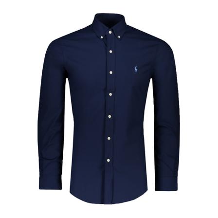 Ralph Lauren, Overhemd Blauw, Heren, Maat:S,Katoen