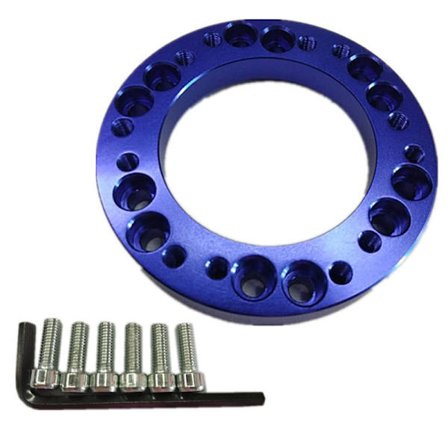 Bilmodifierad racingratt Snabbkoppling 12,5MM Boost Converter Special för tävling-Blå (ett set)