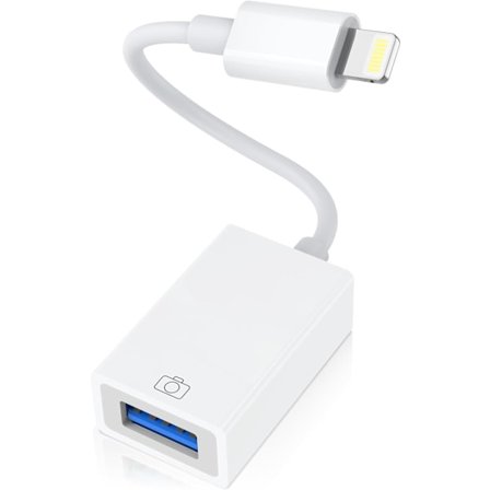 #Lightning till USB-kameraadapter Lightning hona USB OTG-kabeladapter#