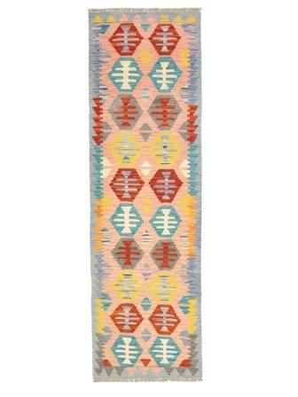 Petit Kilim Afghan Old Style Tapis 73X298 Laine