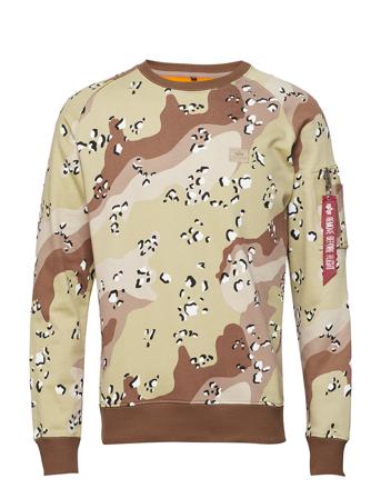 X-Fit Sweat Sweatshirt Trøje Brun Alpha Industries