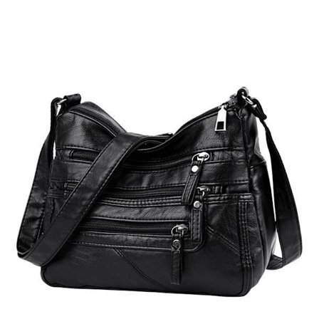 Lille dame messenger taske Pu læder skuldertaske pung dame crossbody