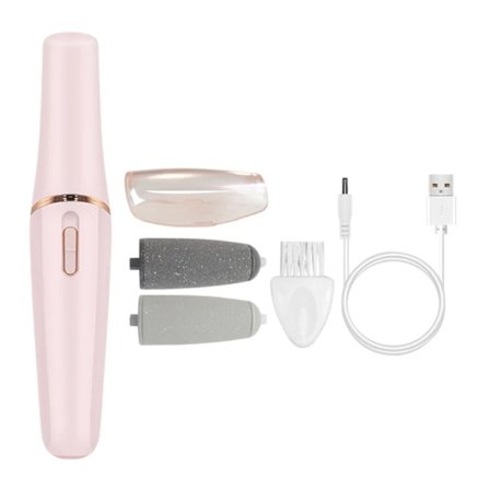 Elektrisk fotfil for fjerning av hard hud, oppladbar fotfil, egnet for sprukken død hud på hæler, gjør føttene dine mykere