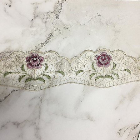 2 meter vandopløselig broderispids sofapude Diy boligtekstil sengetøj stof beklædningstilbehør materiale