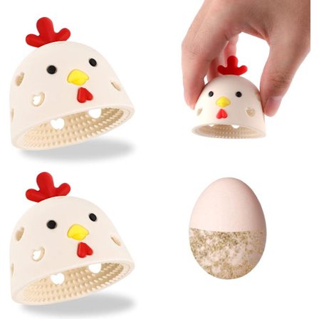 Egg Rengjøringsbørste 2 stk - Silikon Eggbørste Rengjører - Kjøkkentilbehør