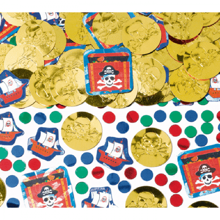 Konfetti pirat - Piratkalas Dekoration - Kalaslagret.se