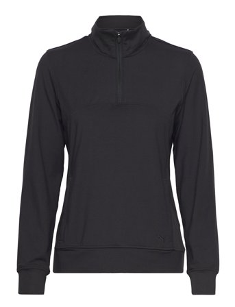 PUMA Golf W Cloudspun Isla 1/4 Zip - Black - XL