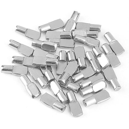 Hyllepinne - 6mm, Nikkelbelagt (40 stk.)