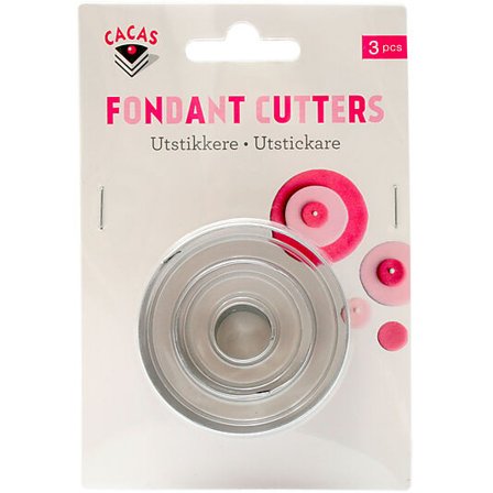 CACAS Utstikkere runde 3stk