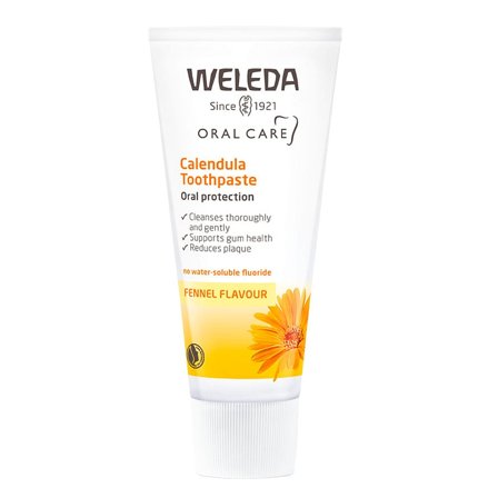 Weleda Calendula Toothpaste 75 ml, Medicin & Pleje, Mund & Tandpleje, Tandbørster