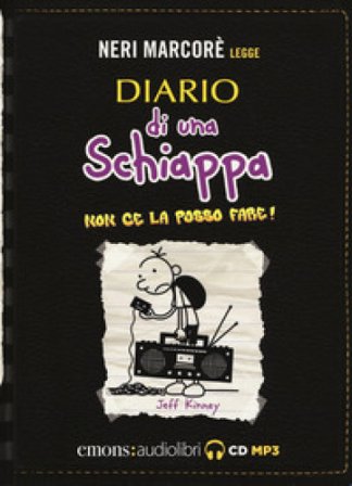 Diario di una schiappa. Non ce la posso fare! Letto da Neri Marcorè. Audiolibro. CD Audio formato MP3 Jeff Kinney