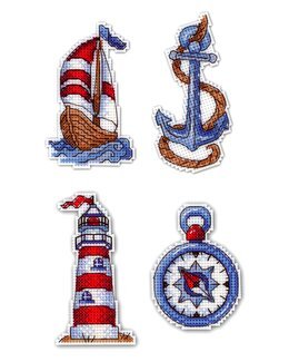 Magnete Auf See 4-er Pack