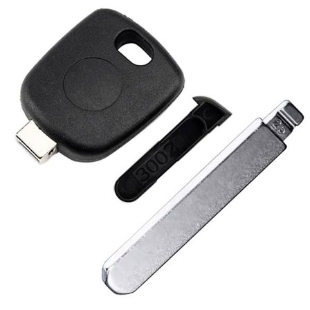 Automotive Reservedele Sæt Transponder Bil Nøgle Etui Skal Med Fjernbetjening Nøgleblad Hurtig Installation Udskiftning Hus Blad