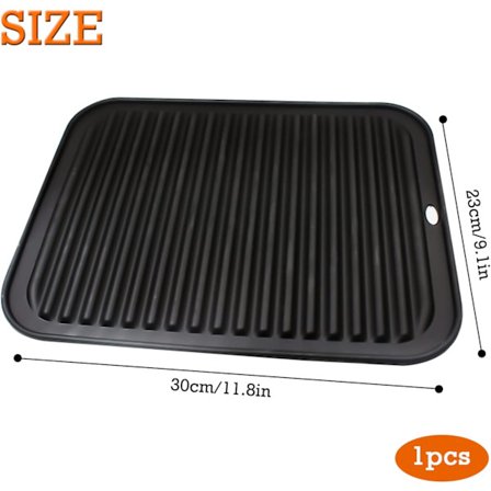 Hårpleiematte Oppvaskmatte Silikon Dryppmatte Silikon Varmebestandig