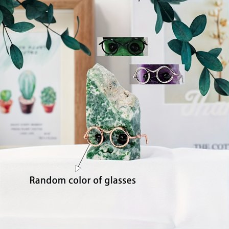 1 stk. Utskåret Kan Elske Briller Piggsvin Naturlig Råstein Feriegave Hjemmedekorasjon Ideell for Venner