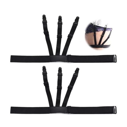 2-pakning Skjorteholdere Skjorteseler Hold Skjorten på Plass—pa