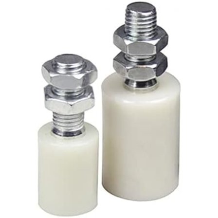 Nylonohjainlevy - 40 x 60 - 2 kpl - Kiinnitys kierteisellä tangolla