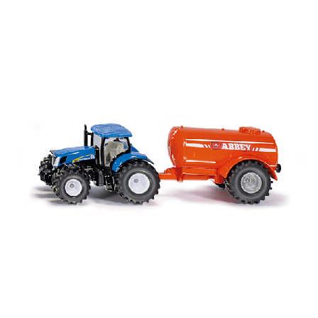 Traktor Med Tank 1:50 - Siku