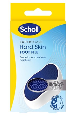 Scholl Expert Care nanoglass fotfil 1 stk