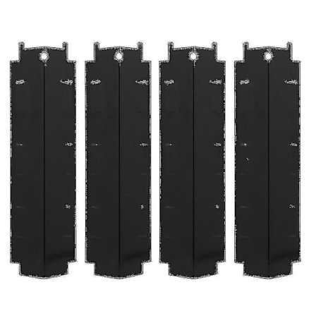 4st Rostfritt stål Grill Värmetält Ersättningsdel för Charbroil Bbq Tool Hög kvalitet