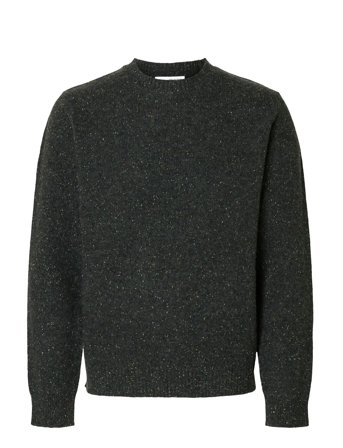 Selected | Slmneil Ls Knit Neps Crew Neck | XXL