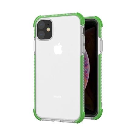 iPhone 11 Pro Max - Stilrent Skyddsskal i Silikon (FLOVEME) Green Grön