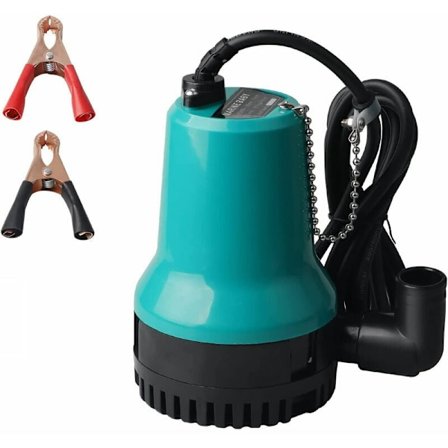 Vandpumpe kælder vakuumpumpe DC 12V 50W 4200L/H dykpumpe