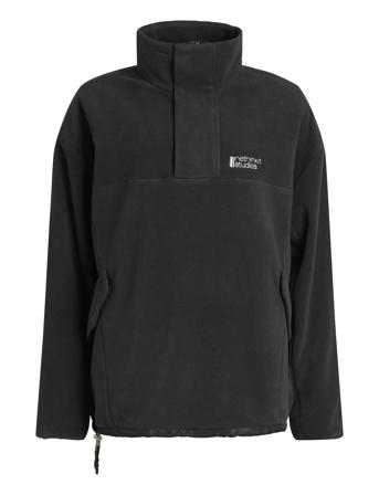 Polar Fleece Uni Campfire Sweat-shirts & Hoodies Fleeces & Midlayers Svart Rethinkit*Betinget Tilbud